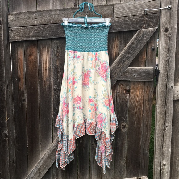 American Rag Dresses & Skirts - Flash free shipping price drop!!Worn once! American Rag boho halter midi dress